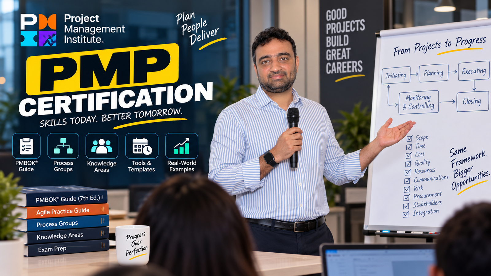 PMP Certification Bootcamp 2026 — Pass the New Exam, Lead Bigger Projects, Earn More
